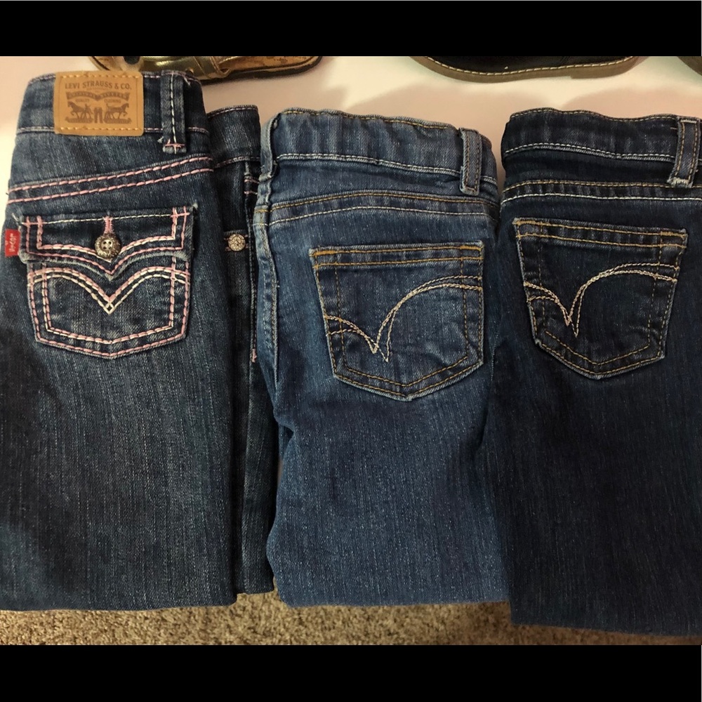 3T bundle Jeans Levi’s & Jumping Beans